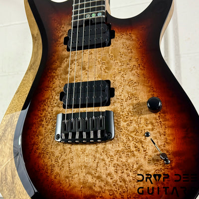 Schecter Custom Shop Sunset Extreme 6 Electric Guitar w/ Case - Bronze Burst
