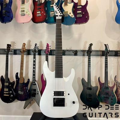 ESP LTD M-7BHT Arctic Metal Baritone Evertune Electric Guitar
