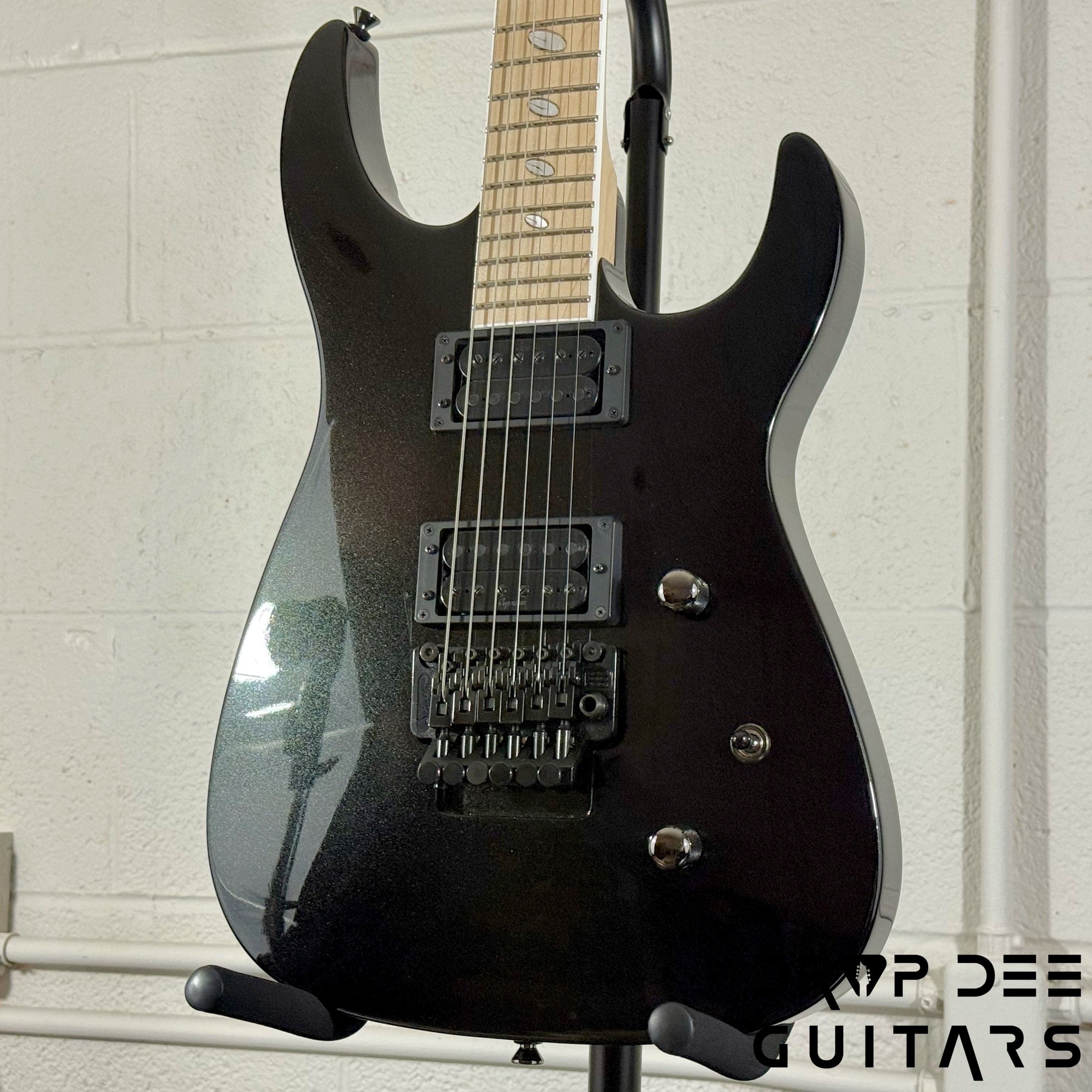 Caparison Dellinger II Prominenace MF Electric Guitar w/ Bag - Trans Spectrum Black