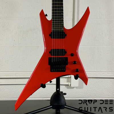 Jackson Pro Series Dave Davidson Signature WR7 Baritone 7-String Electric Guitar w/ Bag - Ferrari Red