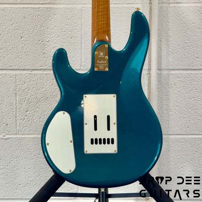 Ernie Ball Music Man Cory Wong StingRay II Deluxe Electric Guitar w/ Case - Pine Green