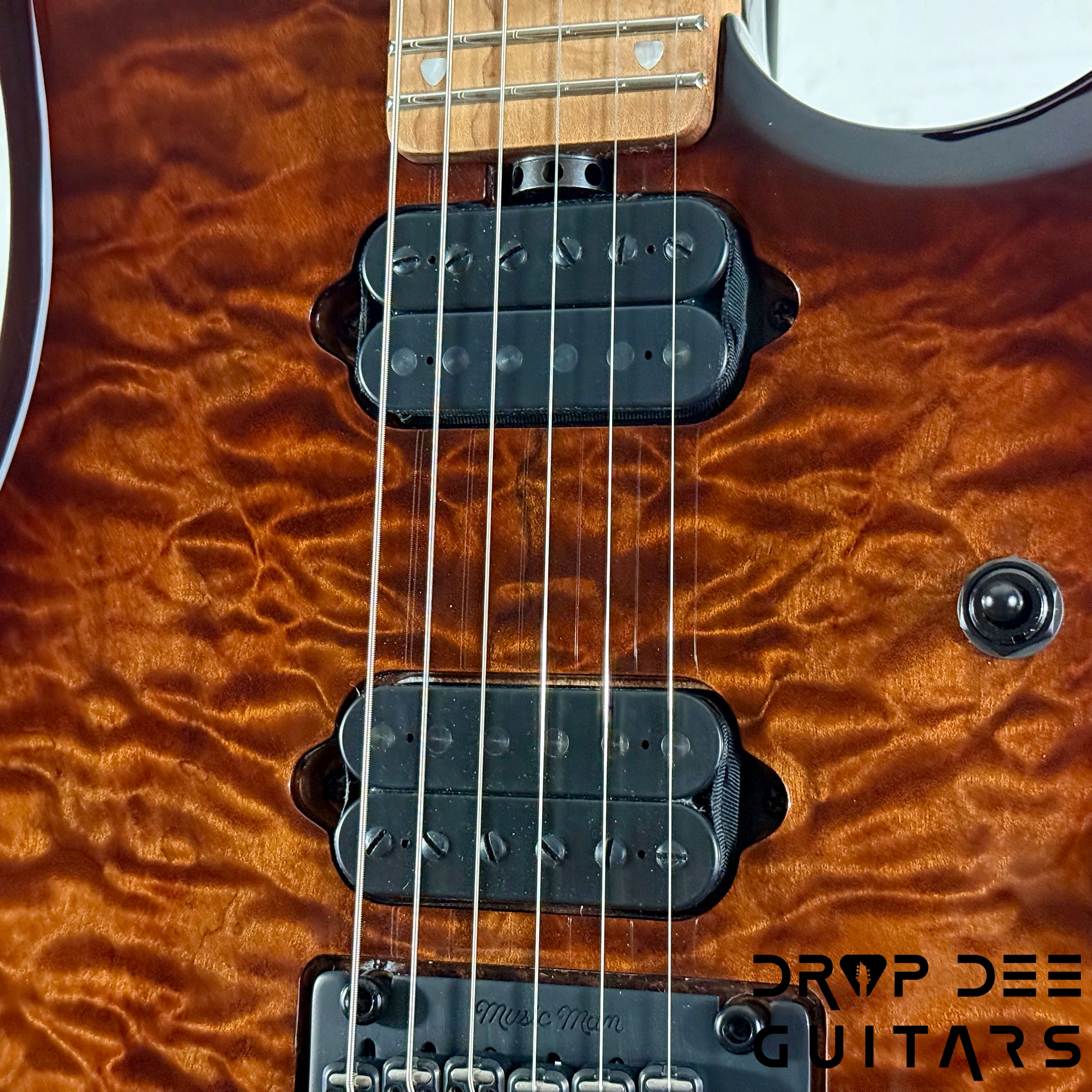 Ernie Ball Music Man JP15 Electric Guitar w/ Case - Amber Waves