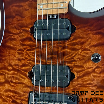 Ernie Ball Music Man JP15 Electric Guitar w/ Case - Amber Waves