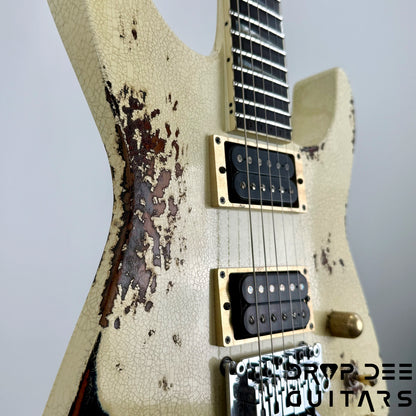 Jackson USA Custom Shop Special Edition Soloist Electric Guitar w/ Case - Vanilla Shake Over 3 Tone Sunburst