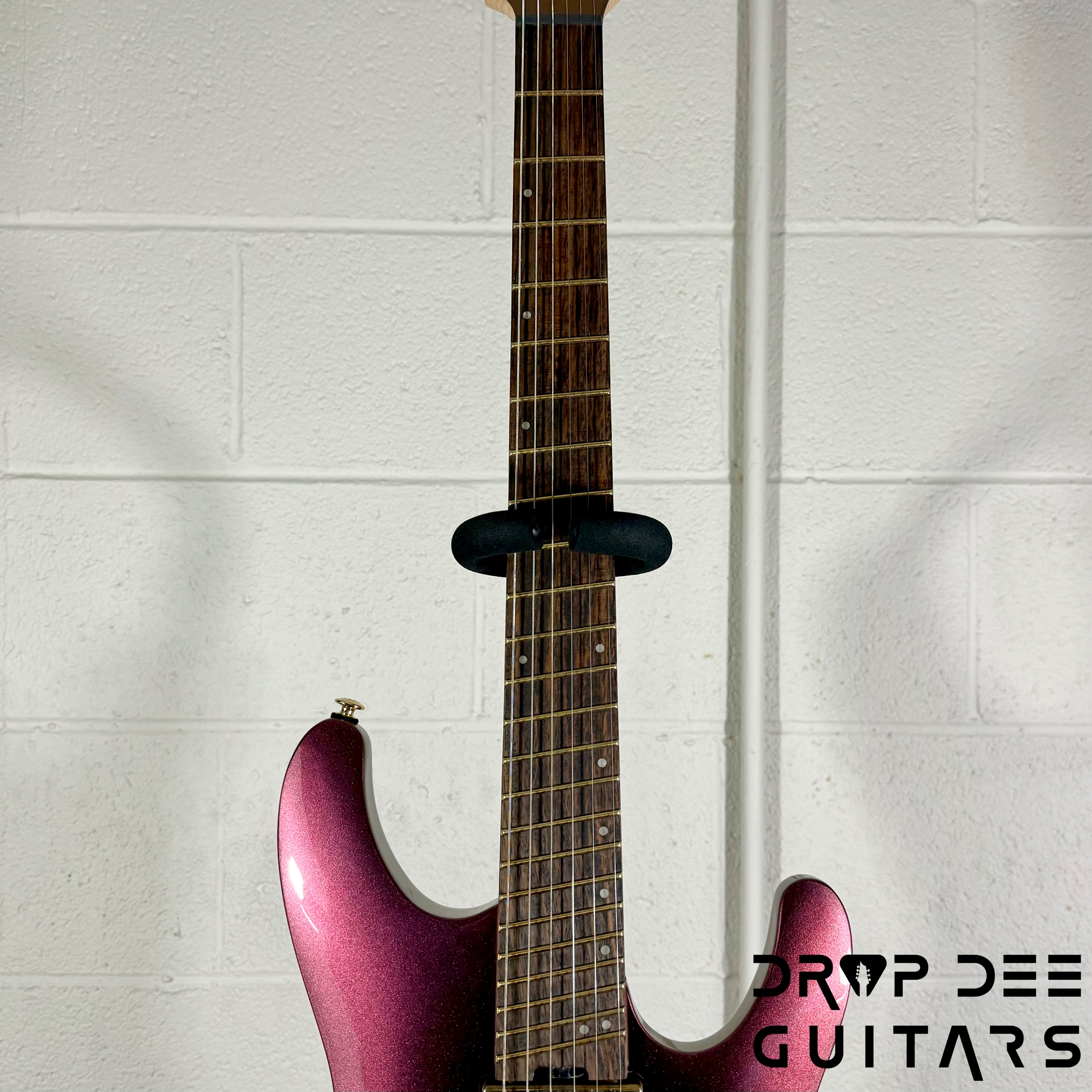 Ibanez Axe Lab Design SML721 Multi-Scale Electric Guitar - Rose Gold Chameleon