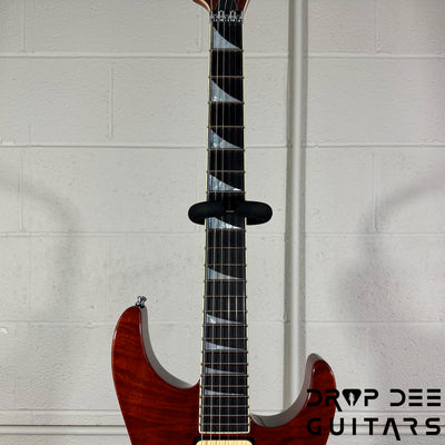 Jackson Custom Shop Soloist 2H FR Electric Guitar w/ Case - Root Beer Trans