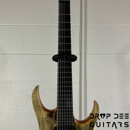 Mayones Hydra Elite 7 7-String Headless Electric Guitar w/ Bag - Natural