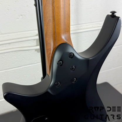 Strandberg Boden Singularity NX 7 Pitch Black 7-String Multiscale Headless Electric Guitar w/ Bag - Pitch Black