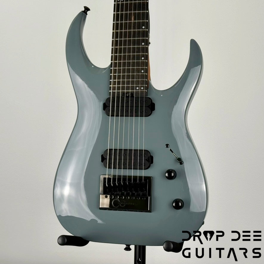 Jackson Pro Plus Series Limited Edition Signature Misha Mansoor Juggernaut ET8 8-String Baritone Evertune Electric Guitar w/ Bag - Nardo Gray