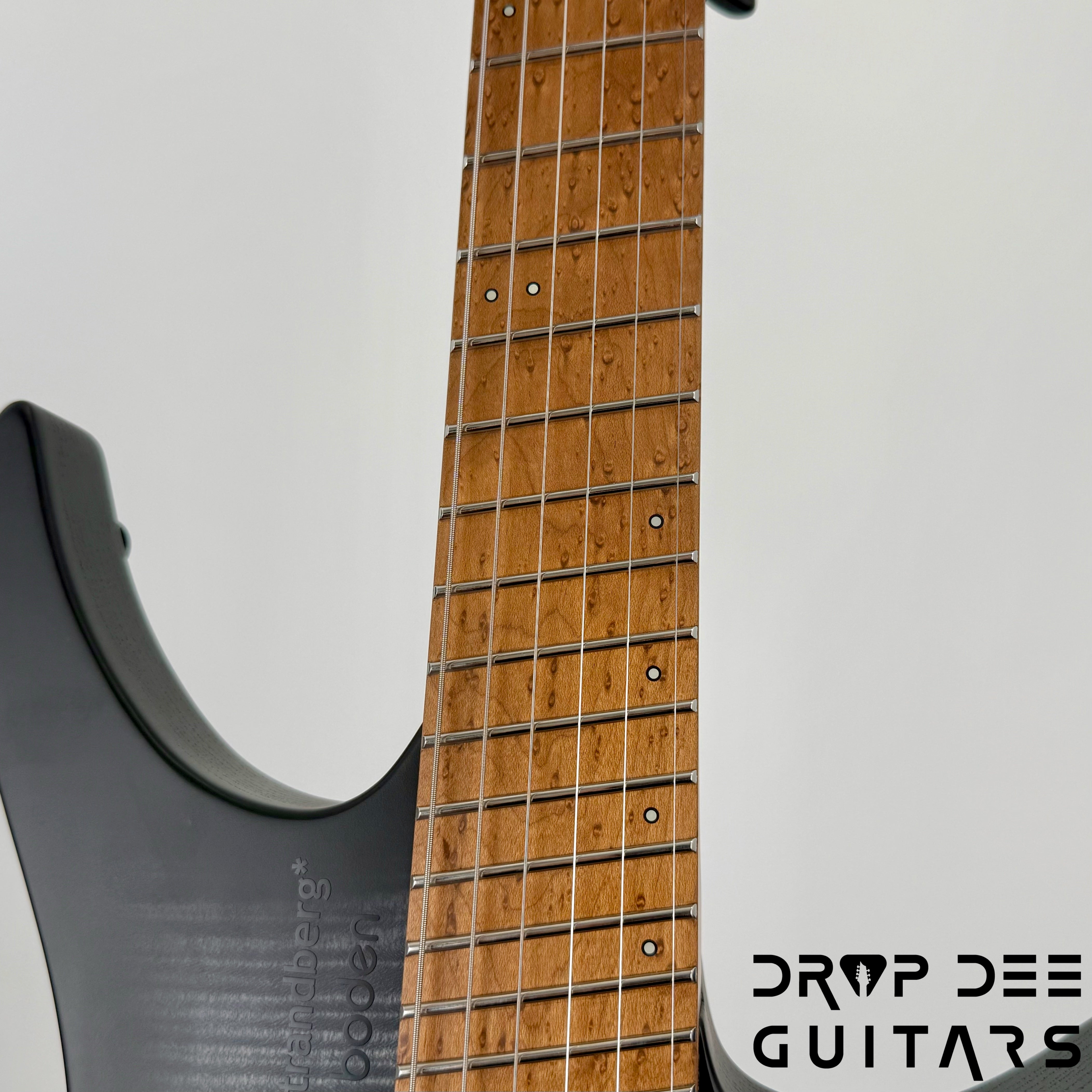 Strandberg Boden Original N2.6T Tremolo Multiscale Headless Electric Guitar w/ Bag - Black Denim Burst Satin