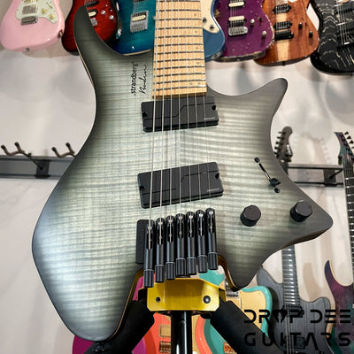 Strandberg Boden Original NX 7 Headless Multiscale 7-String Electric Guitar w/ Bag - Charcoal Black