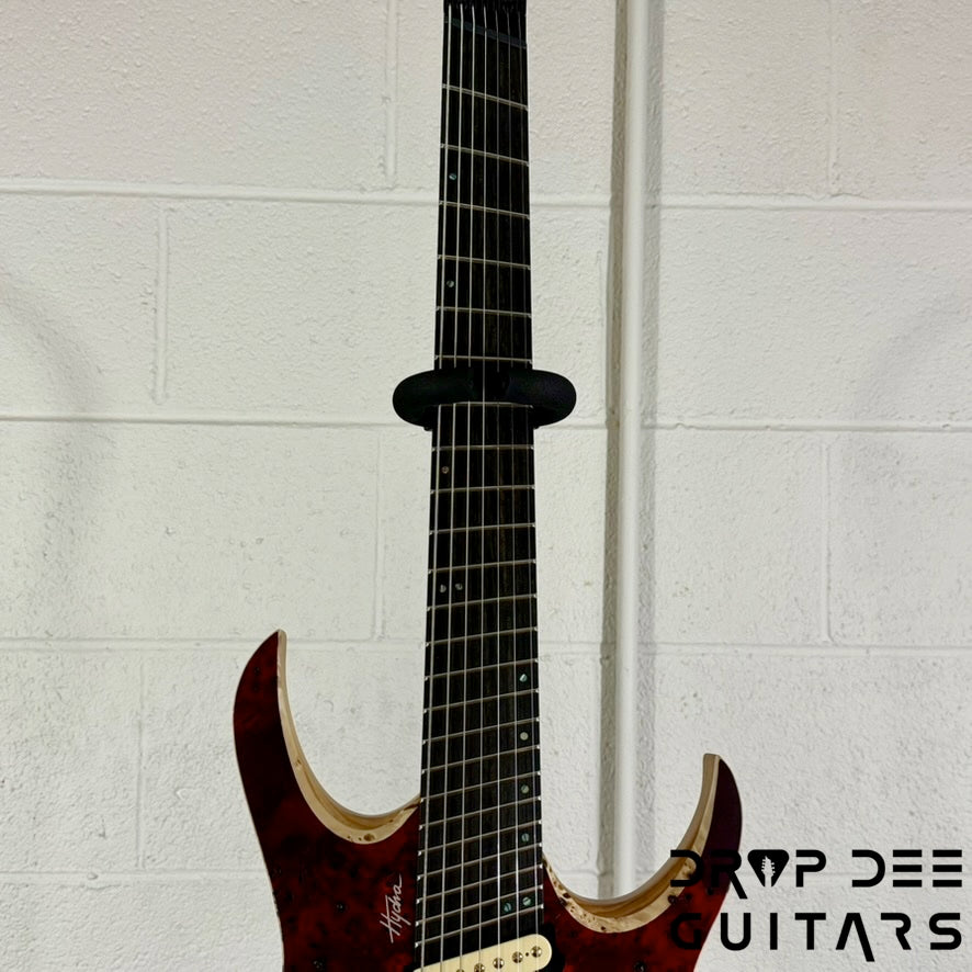 Mayones Hydra Elite 7 VF Multiscale Headless 7-String Electric Guitar w/ Case