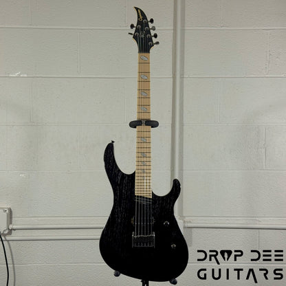 Caparison Horus-WB-FX MF Electric Guitar w/ Bag - Transparent Charcoal Black