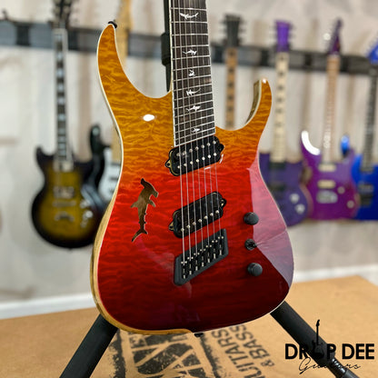 Ormsby Hype GTR Limited Edition Shark 7-String Electric Guitar w/ Bag