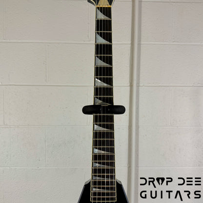 Jackson USA Custom Shop Special Edition Rhoads Electric Guitar w/ Case - Black Nitro Relic (Tour Heavy Relic)