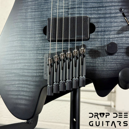 Strandberg Boden Original N2.6 Multiscale Headless Electric Guitar w/ Bag - Black Denim Burst Satin