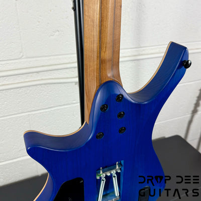 Strandberg Boden Prog NX 7 Headless Multiscale 7-String Electric Guitar w/ Bag - Deep Blue