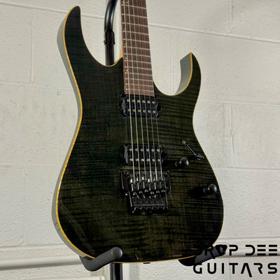 Ibanez J Custom RG1702 Electric Guitar w/ Case - Silky Black