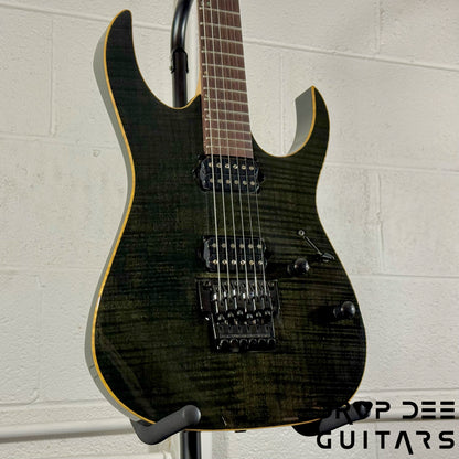 Ibanez J Custom RG1702 Electric Guitar w/ Case - Silky Black
