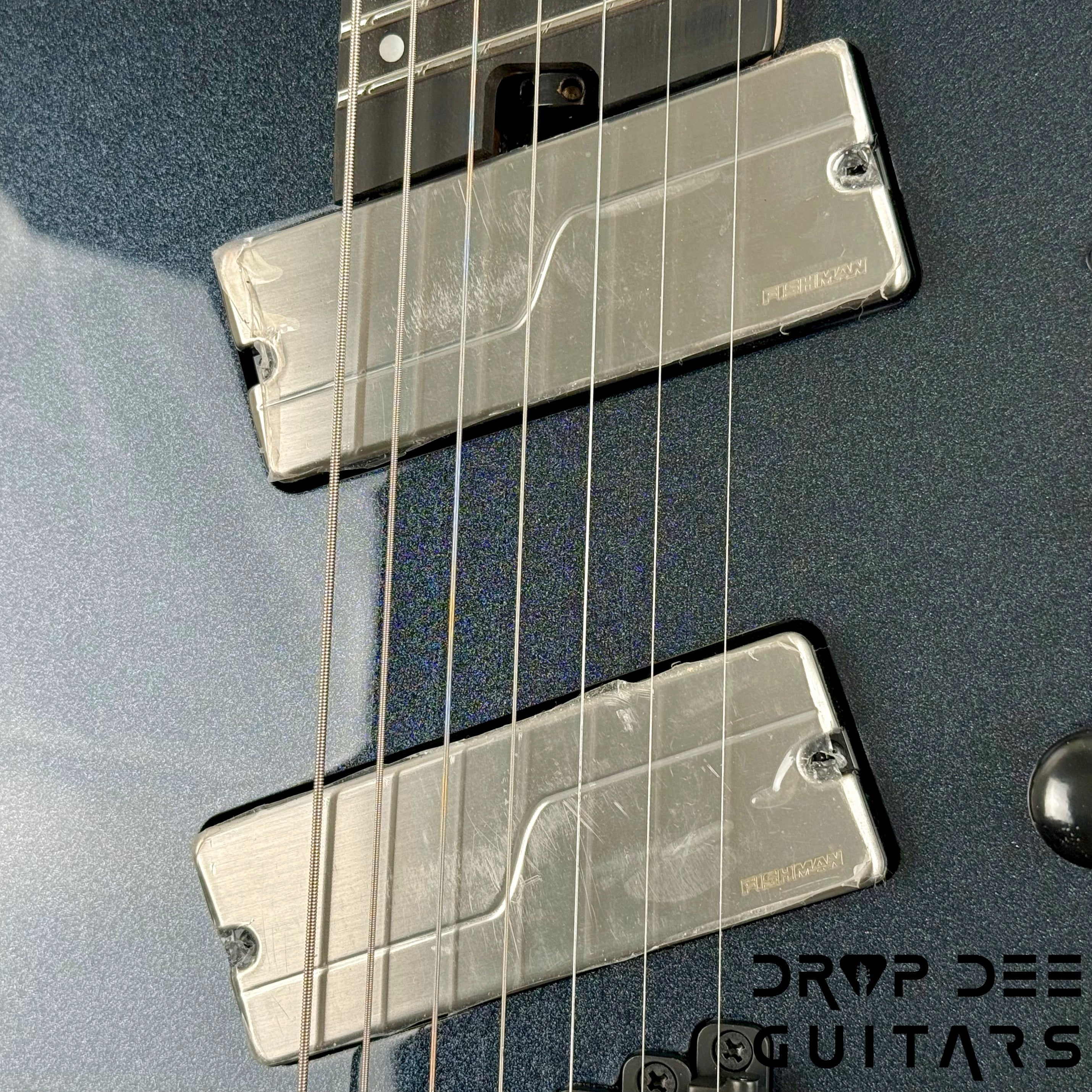 Ibanez Alpha A527 Multiscale 7-String Electric Guitar w/ Bag - Iron Pewter