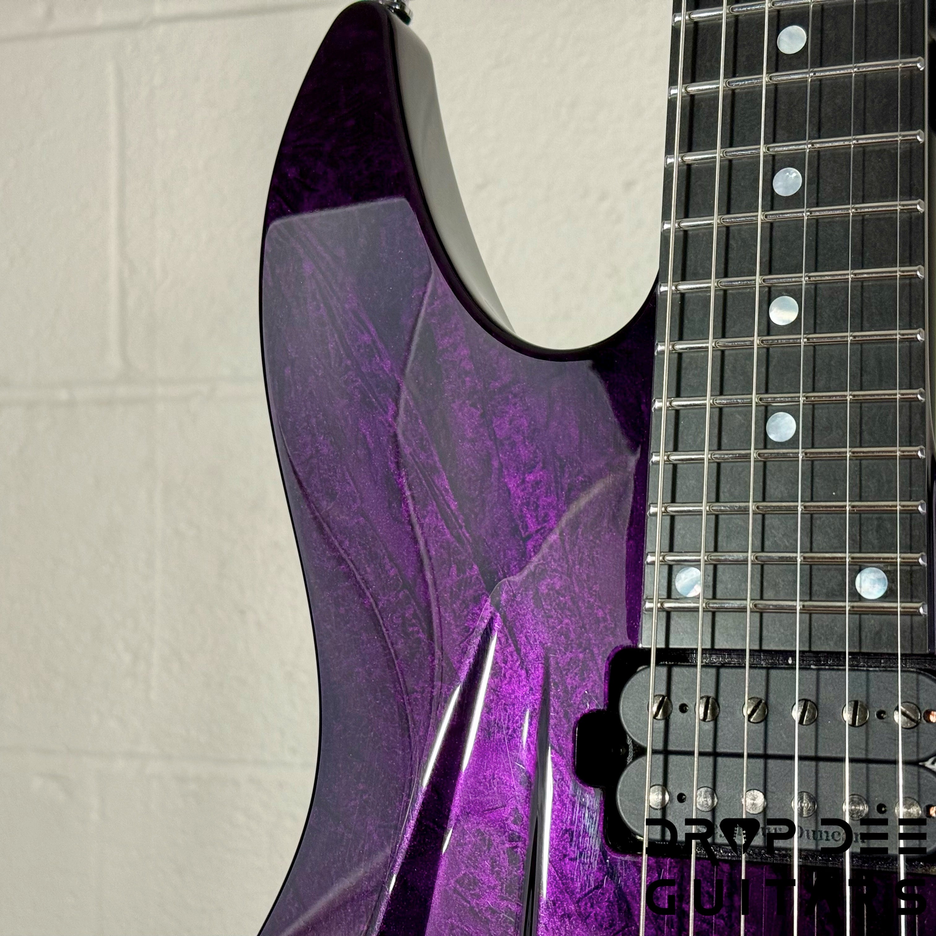 Aristides 060 Trem Electric Guitar w/ Bag - Purple Marble
