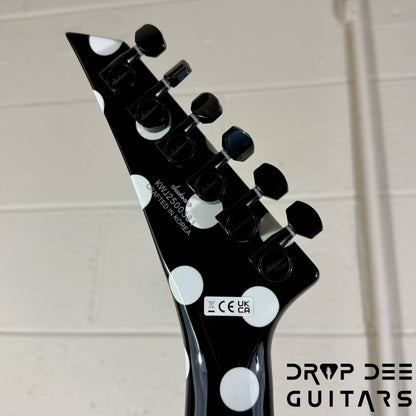 Jackson Pro Series Limited Edition Signature Phil Demmel KV King V Electric Guitar w/ Case - Polka Dot