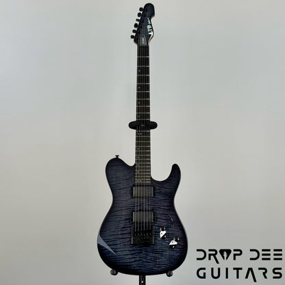 ESP LTD TH-1000 Evertune Electric Guitar - See Thru Black Sunburst