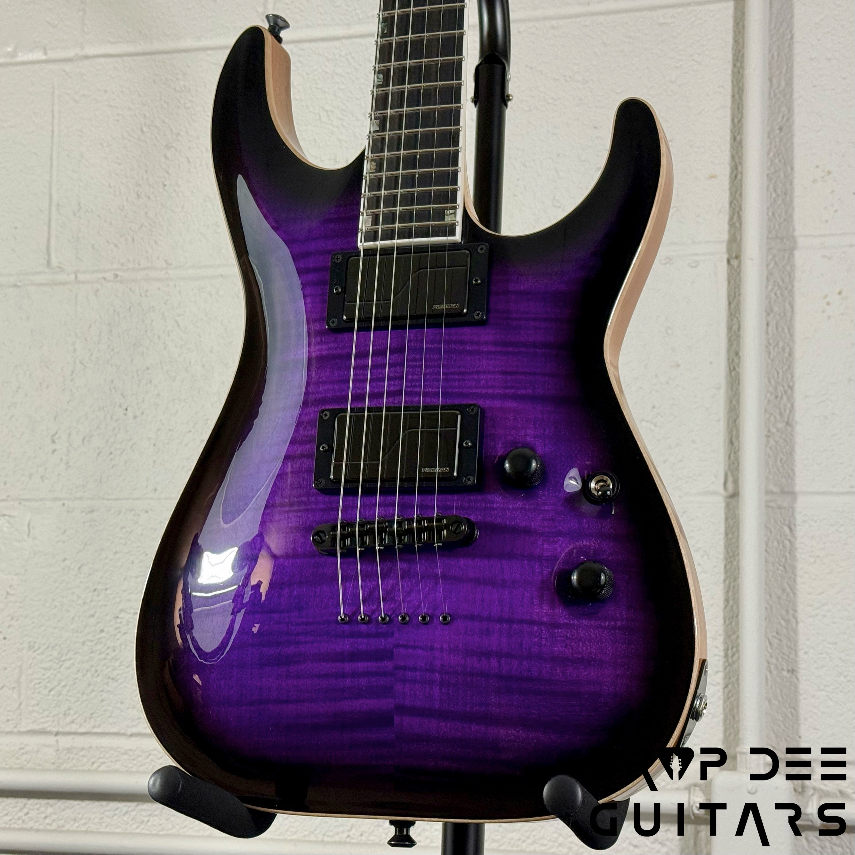 ESP USA Horizon-II Electric Guitar w/ Case - Dark Purple Sunburst