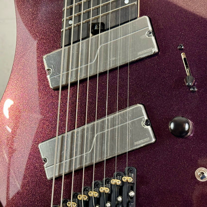 Ibanez Alpha A528 Multiscale 8-String Electric Guitar w/ Bag - Coral Mirage