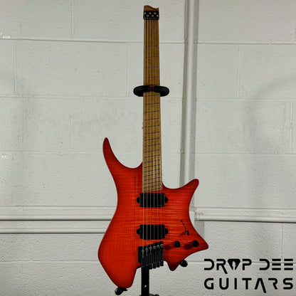 Strandberg Boden Original N2.6 Multiscale Headless Electric Guitar w/ Bag - Sunset Coral Burst Satin