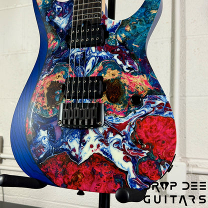 Schecter Custom Shop Sunset Extreme 6 Electric Guitar w/ Case - Stabilized Top