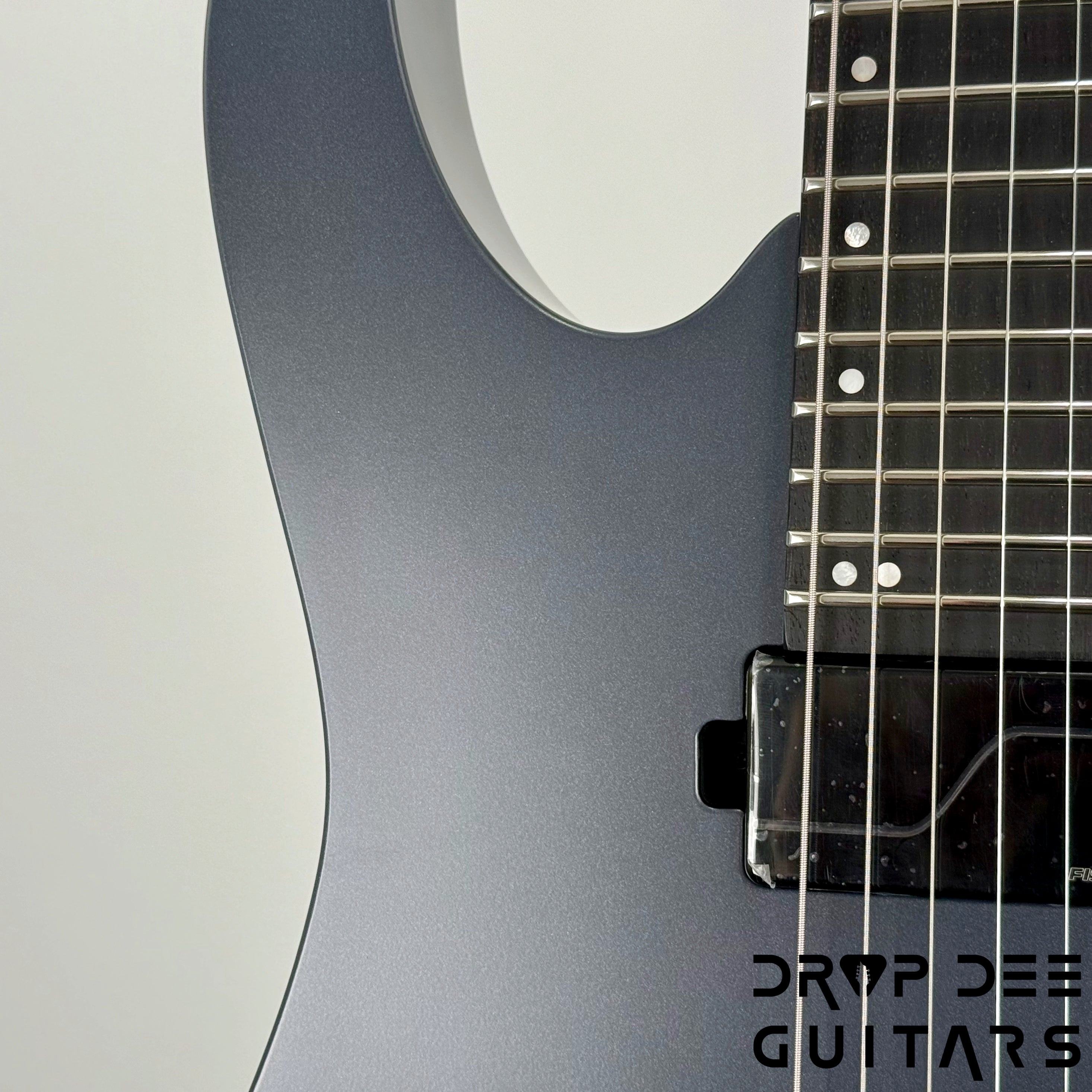 Ibanez Prestige RGR5121RB Electric Guitar w/ Case - Gray Metallic Flat