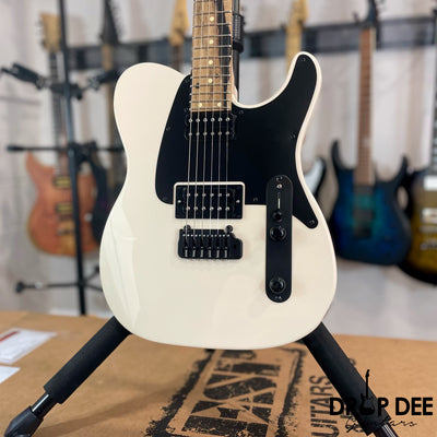 LsL Instruments T-Bone "Pale Horse" Electric Guitar w/ Case - Vintage Cream Opaque