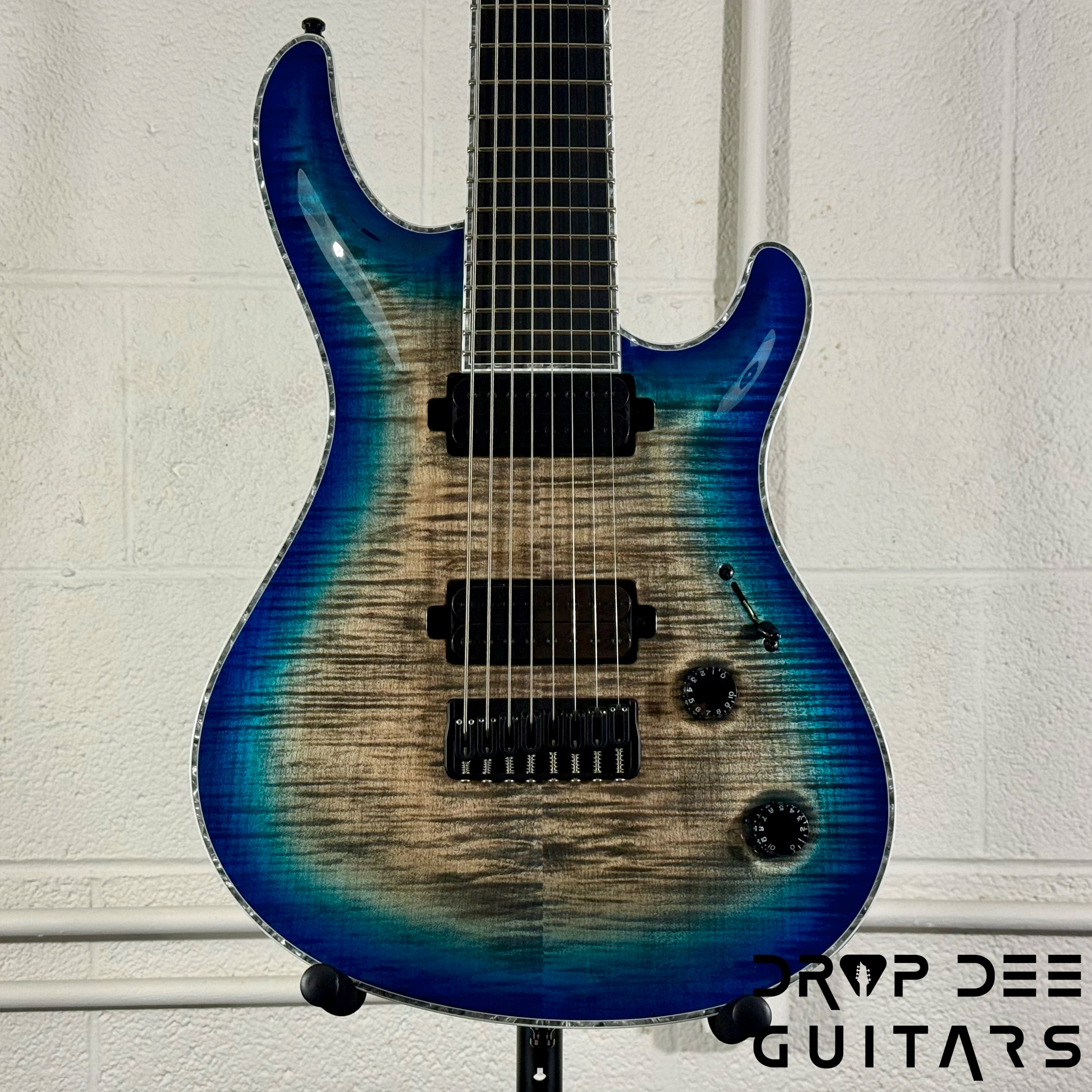 Mayones Regius 4Ever 7 String Trans Black (2017) - Guitar
