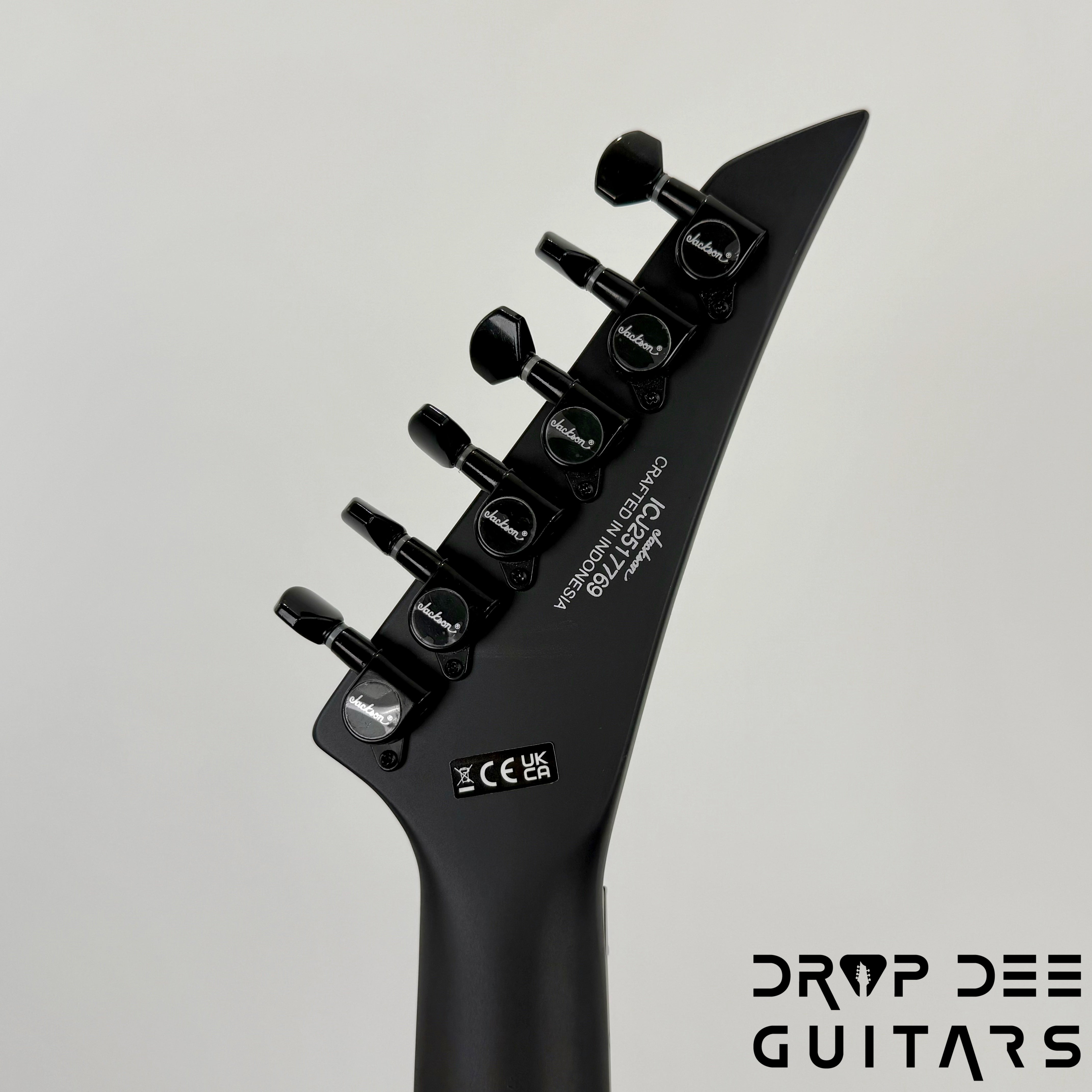 Jackson Pro Plus Pure Metal Limited Edition Soloist SL1A Electric Guitar w/ Bag - Satin Black