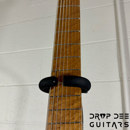 Strandberg Boden Original N2.8 8-String Multiscale Headless Electric Guitar w/ Bag - Black Denim Burst Satin