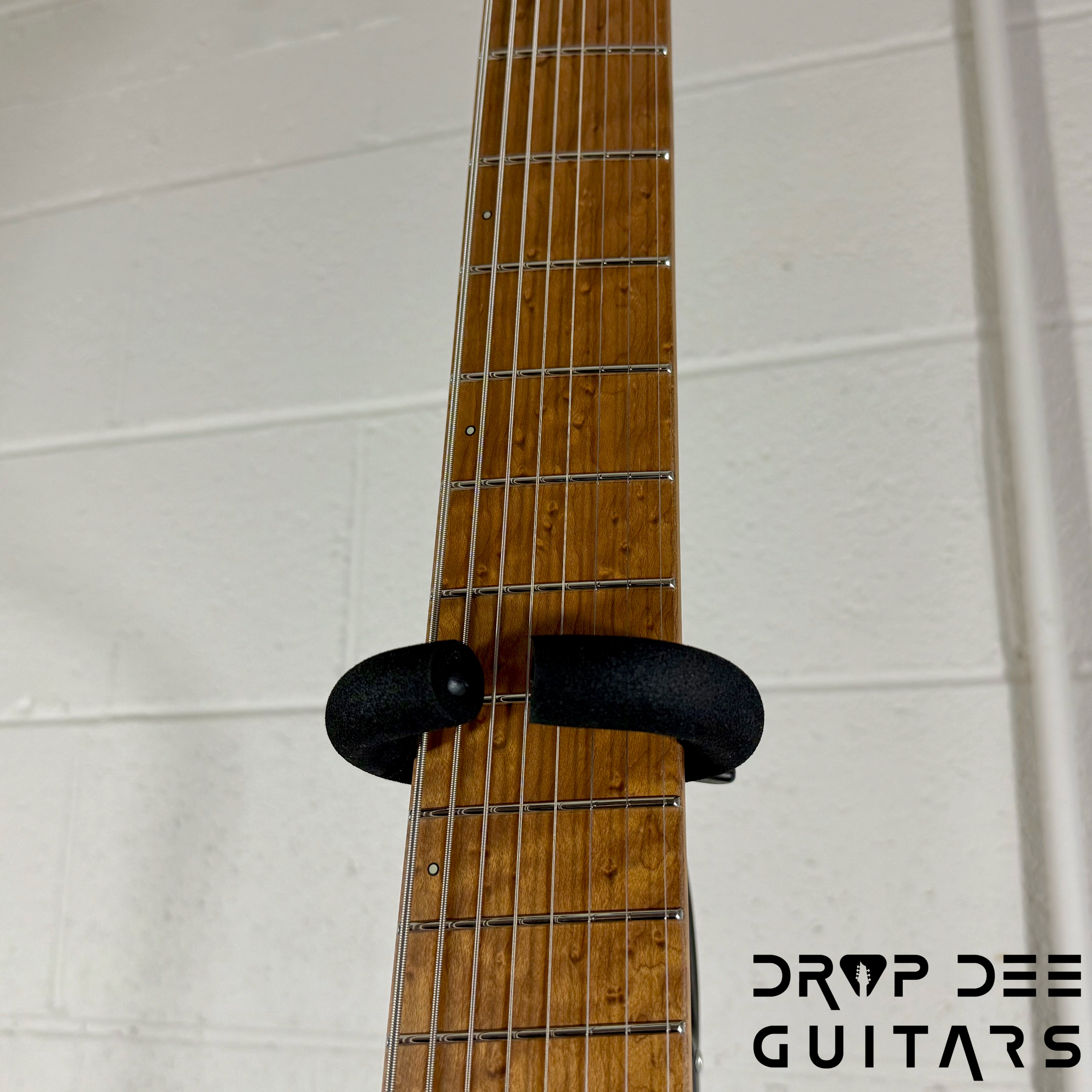 Strandberg Boden Original N2.8 8-String Multiscale Headless Electric Guitar w/ Bag - Black Denim Burst Satin