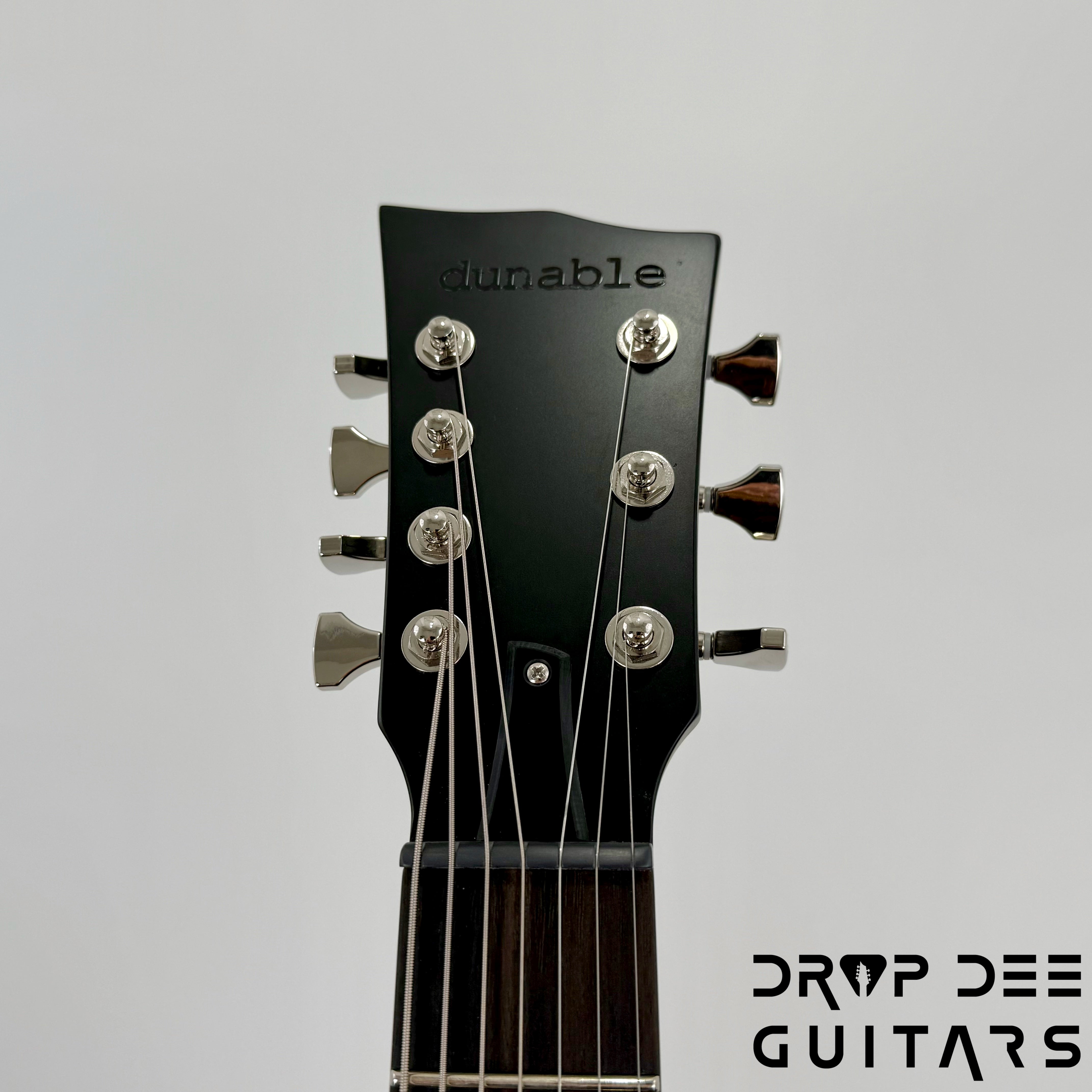 Dunable USA Custom Shop Cyclops 7 7-String Electric Guitar w/ Case - Satin Black