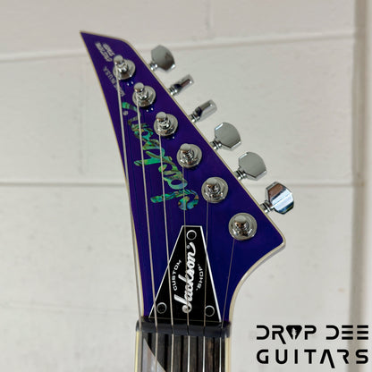 Jackson Custom Shop Soloist 2H TOM Electric Guitar w/ Case - Purple Metallic