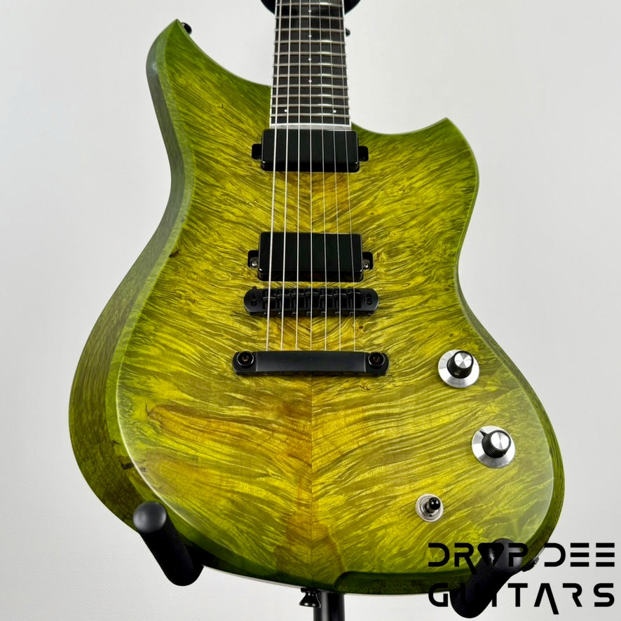 Dunable USA Custom Shop Yeti 7 7-String Electric Guitar w/ Case - Nuclear Burst