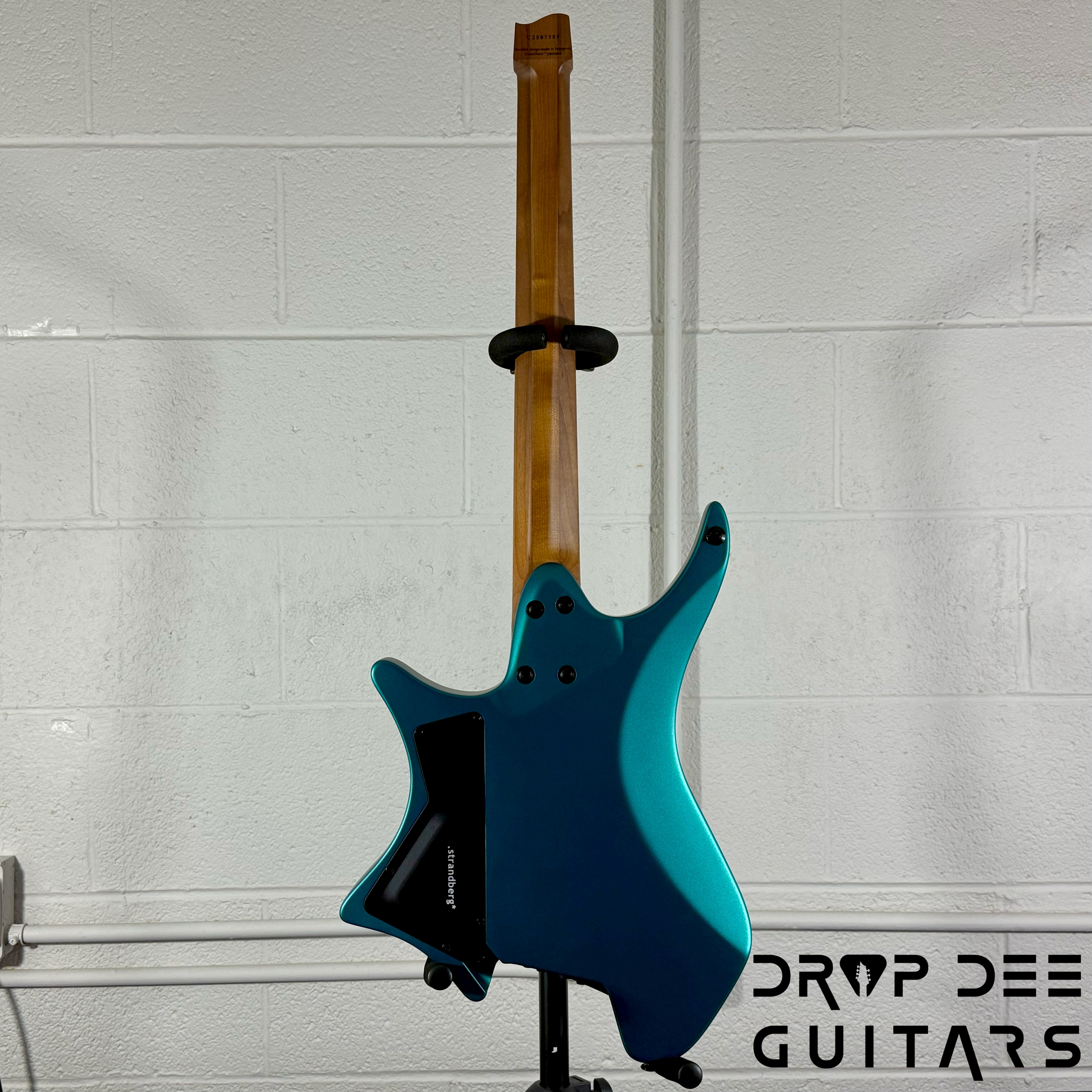 Strandberg Boden Standard N2.6 Multiscale Headless Electric Guitar w/ Bag - Transformative Teal Metallic