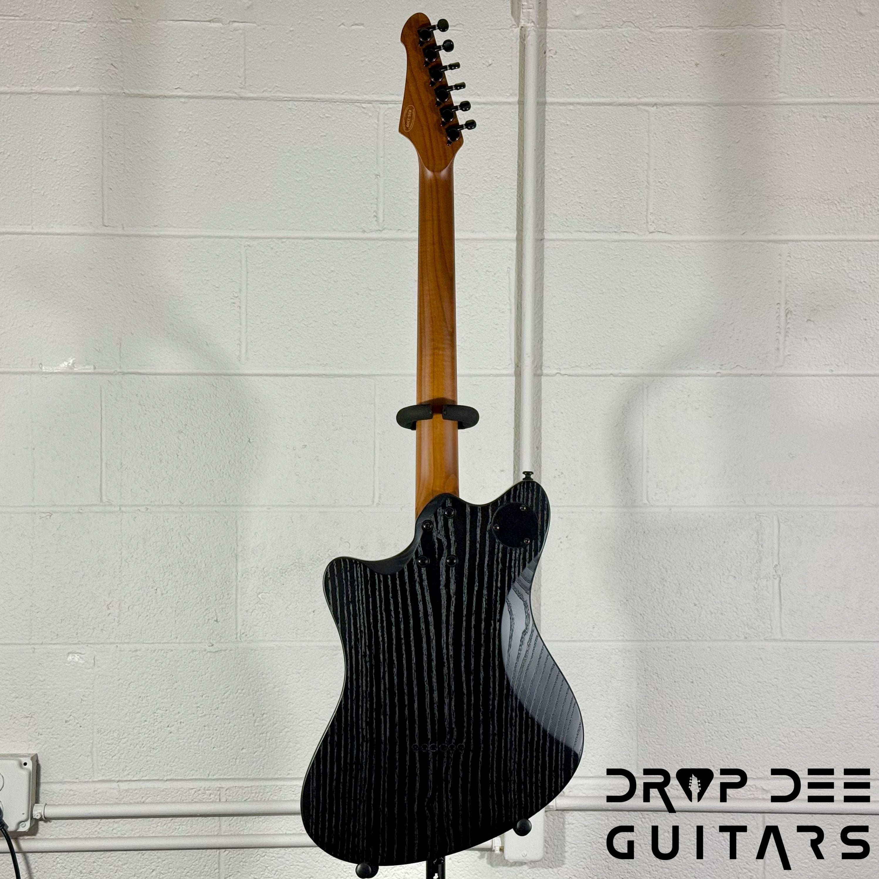 Balaguer 10th Anniversary Espada Modern Baritone Electric Guitar w/ Case - Rustic Black Satin