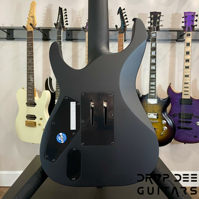 ESP LTD M-1007 Baritone 7-String Electric Guitar - Charcoal Burst Satin