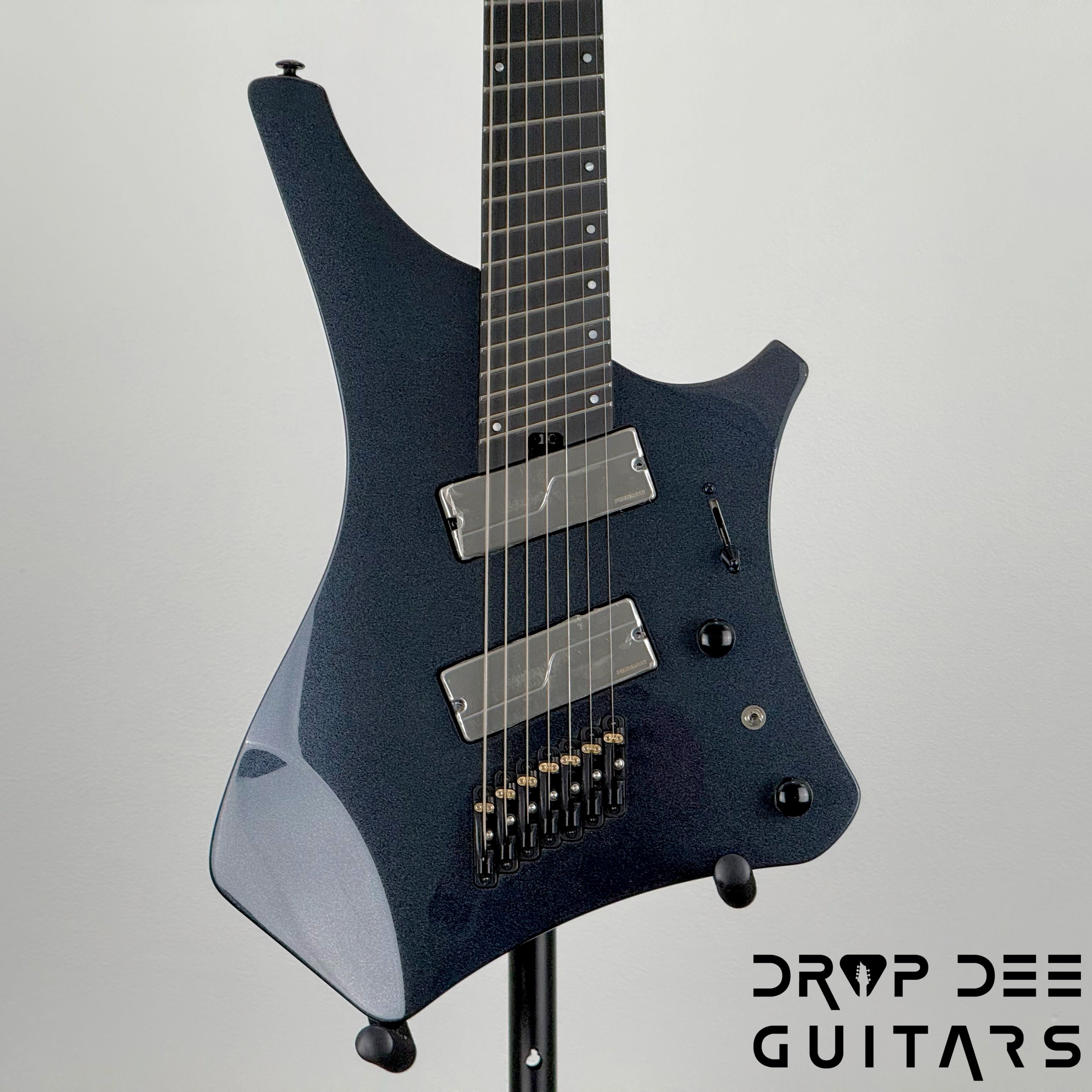 Ibanez Alpha A527 Multiscale 7-String Electric Guitar w/ Bag - Iron Pewter