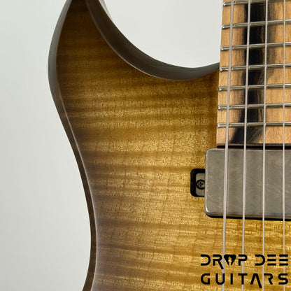 Dunable USA Custom Shop Cyclops 7 7-String Electric Guitar w/ Case - Smoke Burst