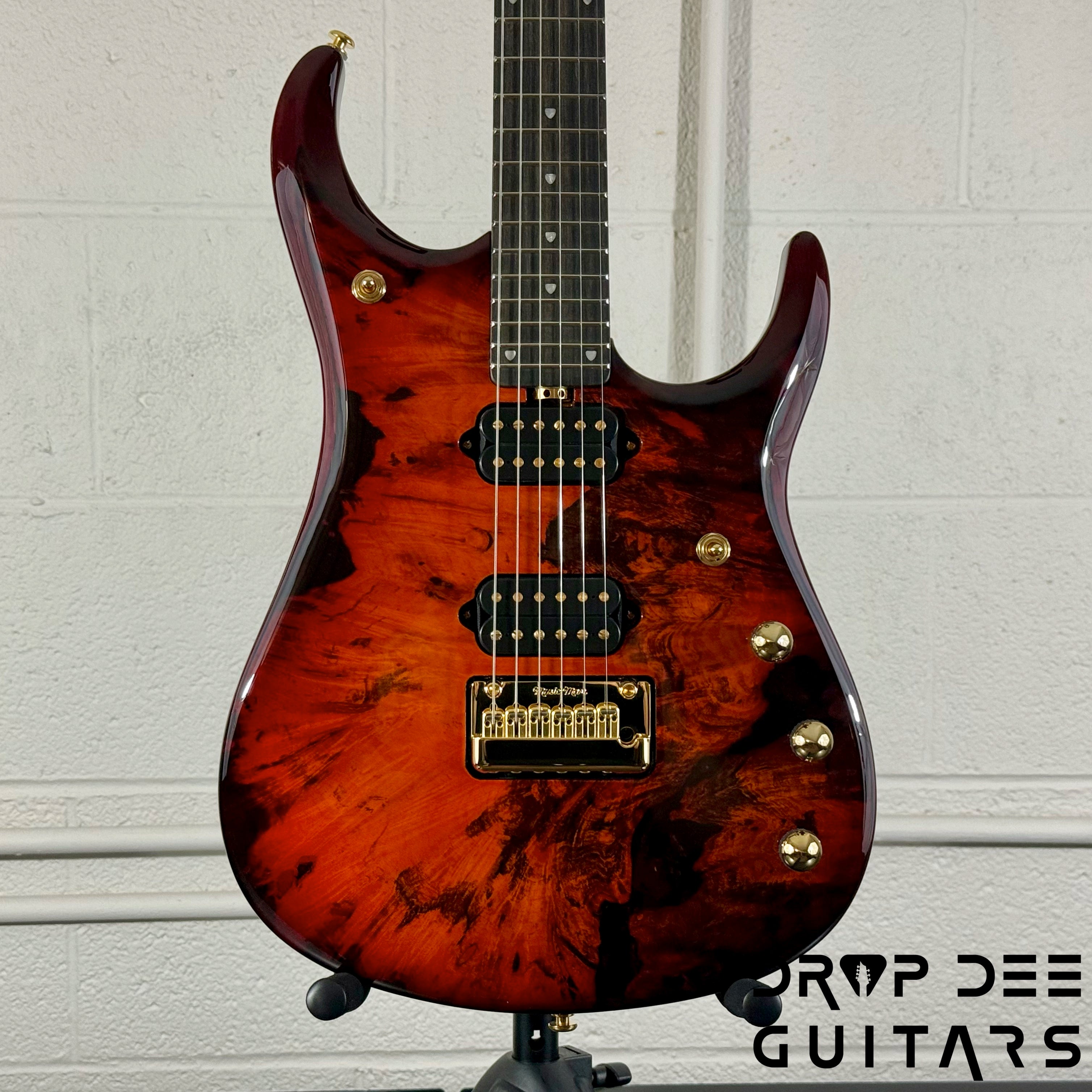 Ernie Ball Music Man BFR JP15 Electric Guitar w/ Case - Solar Flare