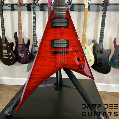 Jackson USA Custom Shop Special Edition Randy Rhoads Electric Guitar w/ Case - Trans Red Burst