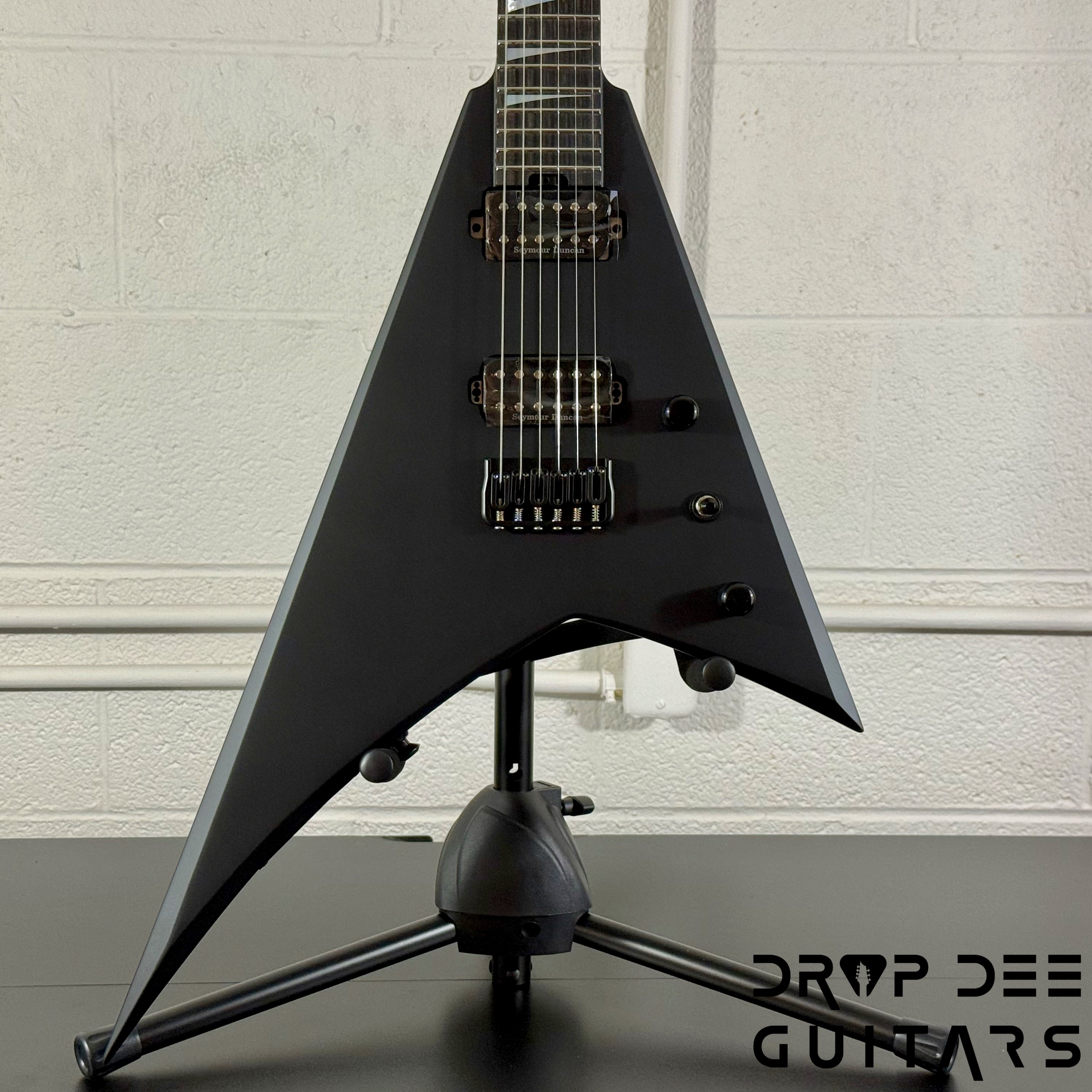 Jackson American Series Rhoads RR24 HT Electric Guitar w/ Case - Satin Black