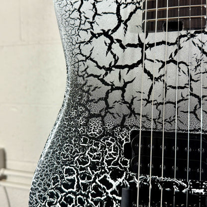 Schecter USA Custom Shop John Browne Signature Zenith Electric Guitar w/ Case - Fracture White