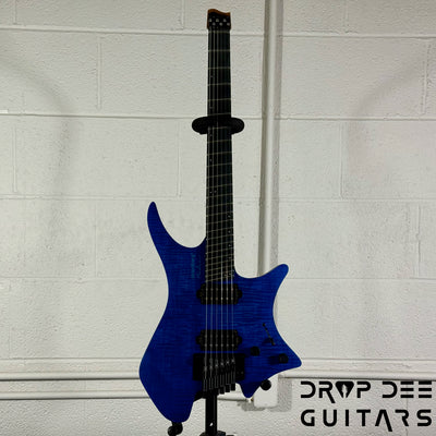 Strandberg Boden Prog NX 6 Headless Multiscale Electric Guitar w/ Bag - Deep Blue